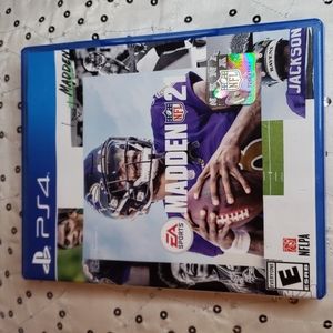 Madden NFL 21 - PS4- used